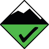 low avalanche danger icon